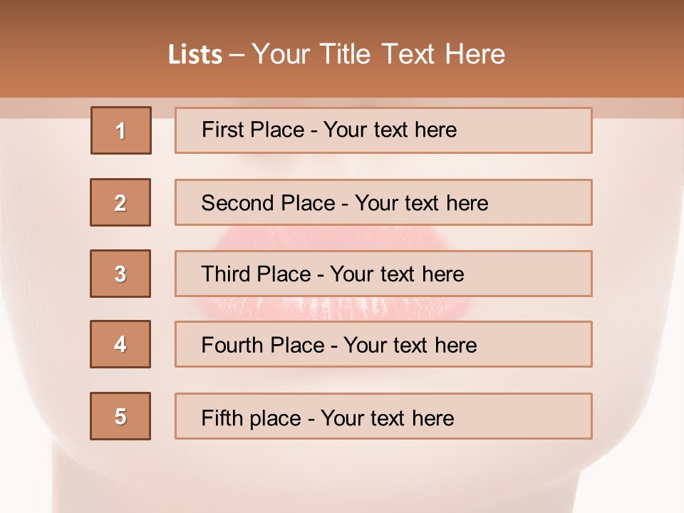 Face Wellness Skincare PowerPoint Template