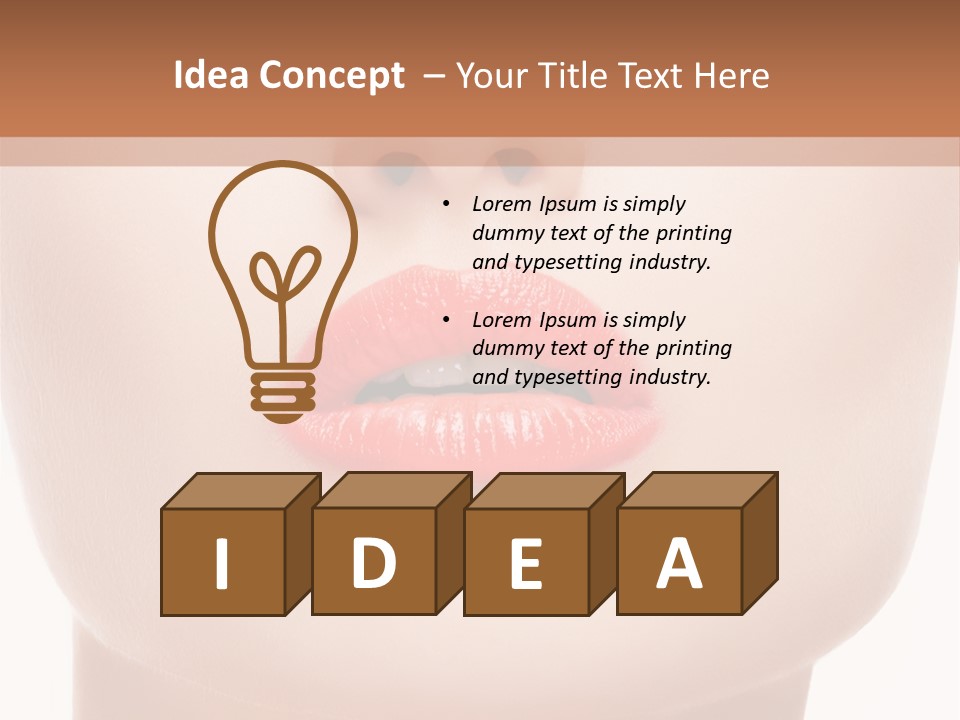 Face Wellness Skincare PowerPoint Template