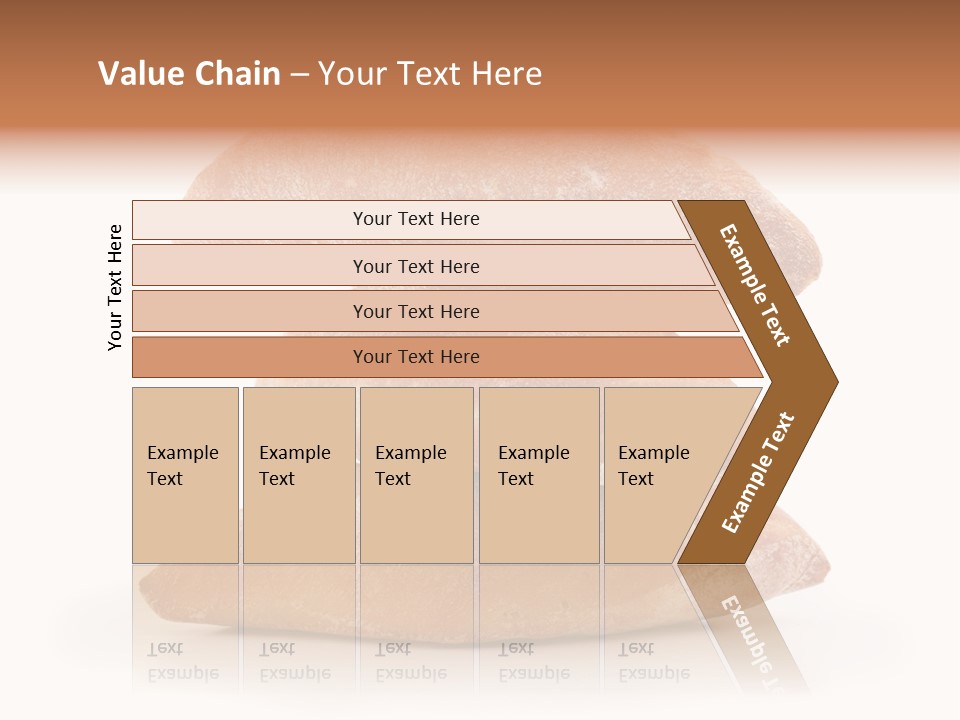 Baked Snack White PowerPoint Template