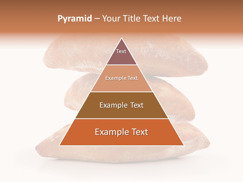 Baked Snack White PowerPoint Template