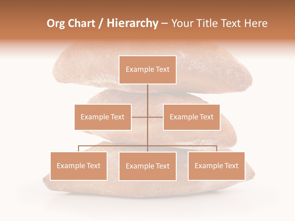 Baked Snack White PowerPoint Template