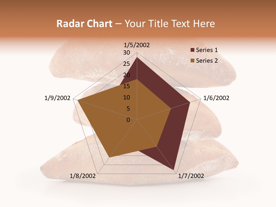 Baked Snack White PowerPoint Template