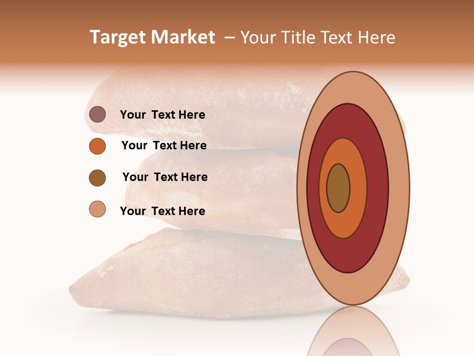 Baked Snack White PowerPoint Template