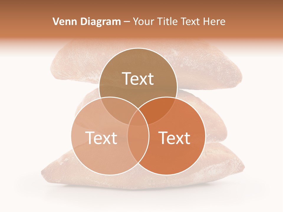 Baked Snack White PowerPoint Template