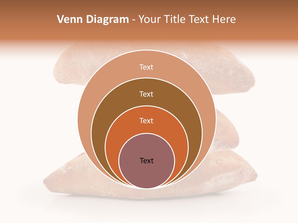 Baked Snack White PowerPoint Template
