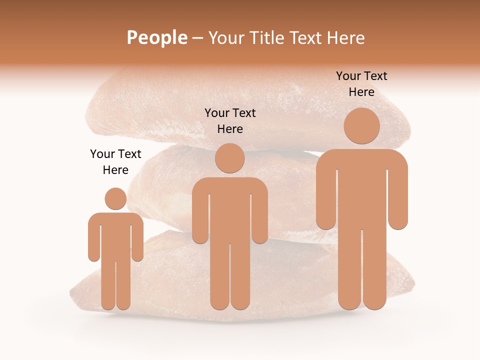 Baked Snack White PowerPoint Template