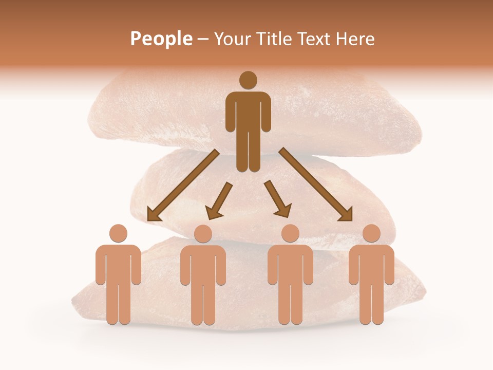 Baked Snack White PowerPoint Template