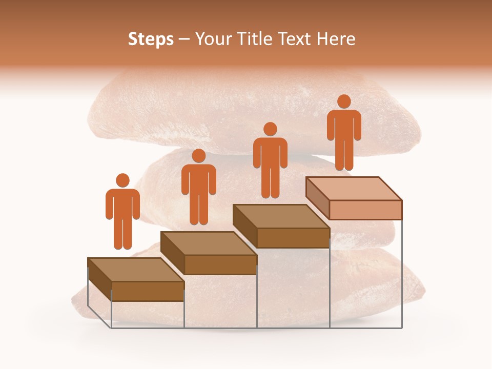 Baked Snack White PowerPoint Template