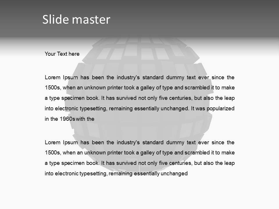Figure Management Table PowerPoint Template