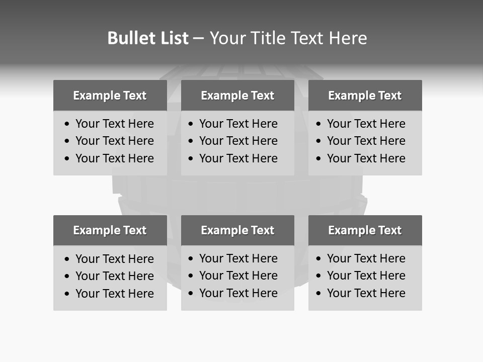 Figure Management Table PowerPoint Template