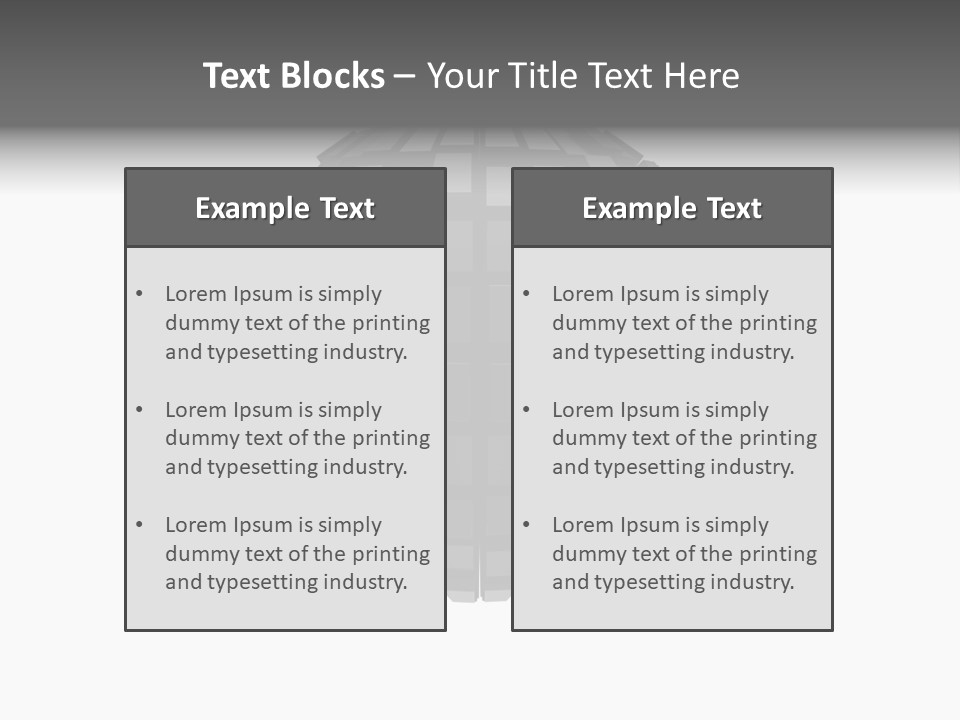 Figure Management Table PowerPoint Template