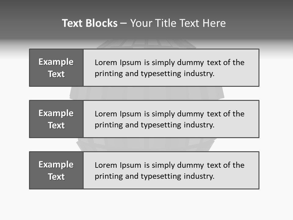 Figure Management Table PowerPoint Template