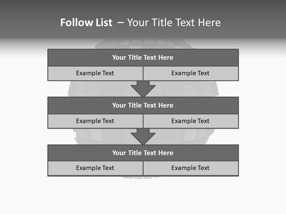Figure Management Table PowerPoint Template