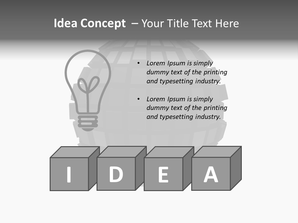 Figure Management Table PowerPoint Template