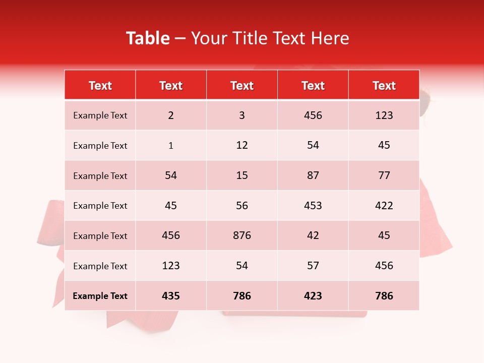 Box Gift Love PowerPoint Template
