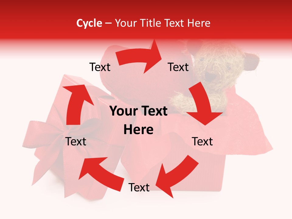 Box Gift Love PowerPoint Template