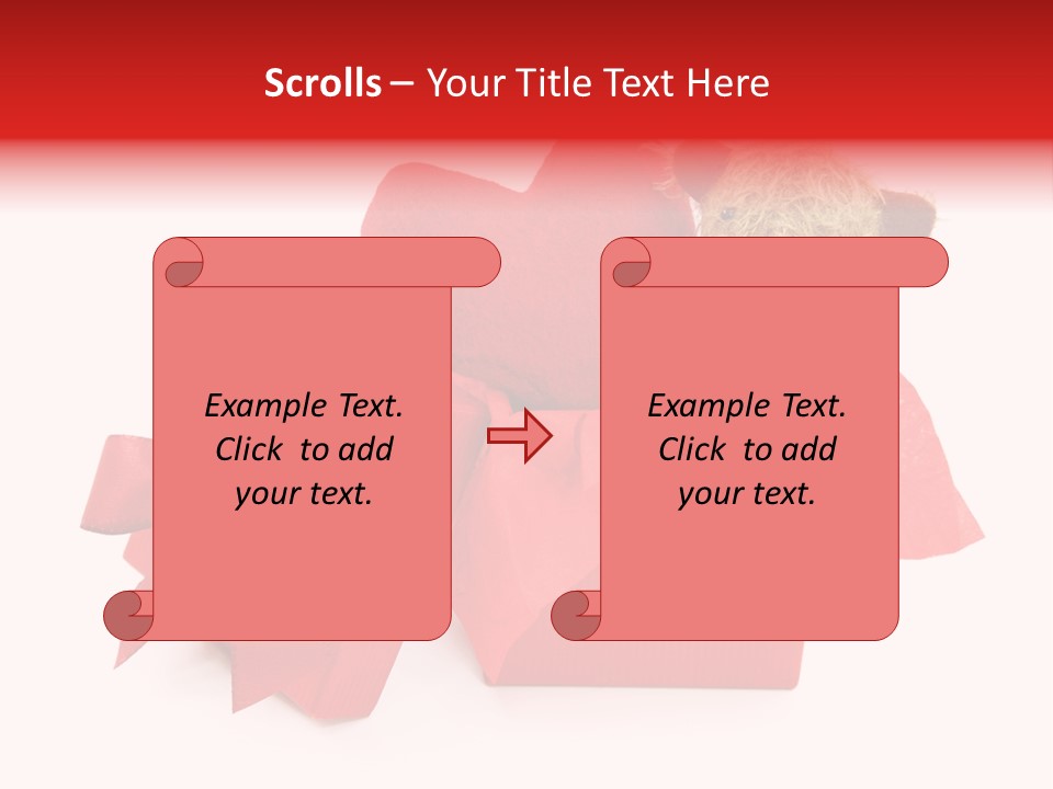 Box Gift Love PowerPoint Template