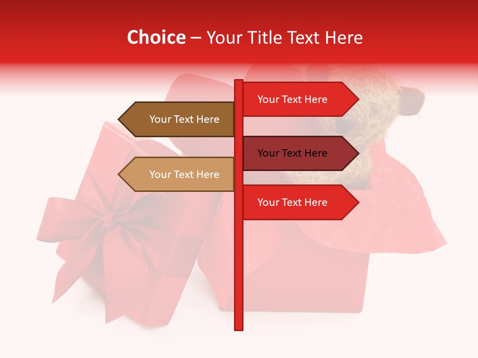 Box Gift Love PowerPoint Template