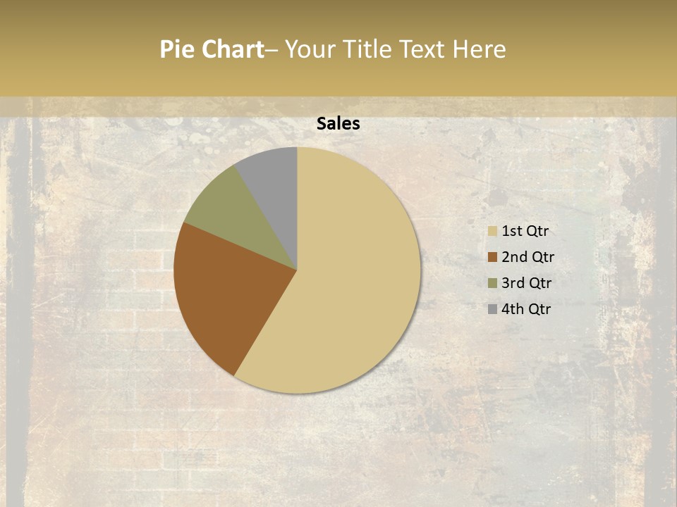 Rustic Burnt Strips PowerPoint Template
