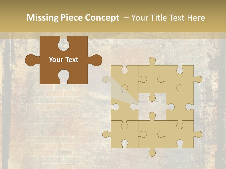 Rustic Burnt Strips PowerPoint Template