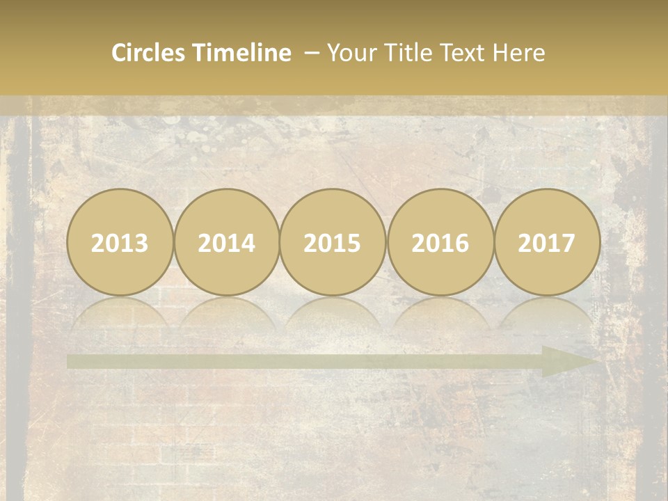 Rustic Burnt Strips PowerPoint Template