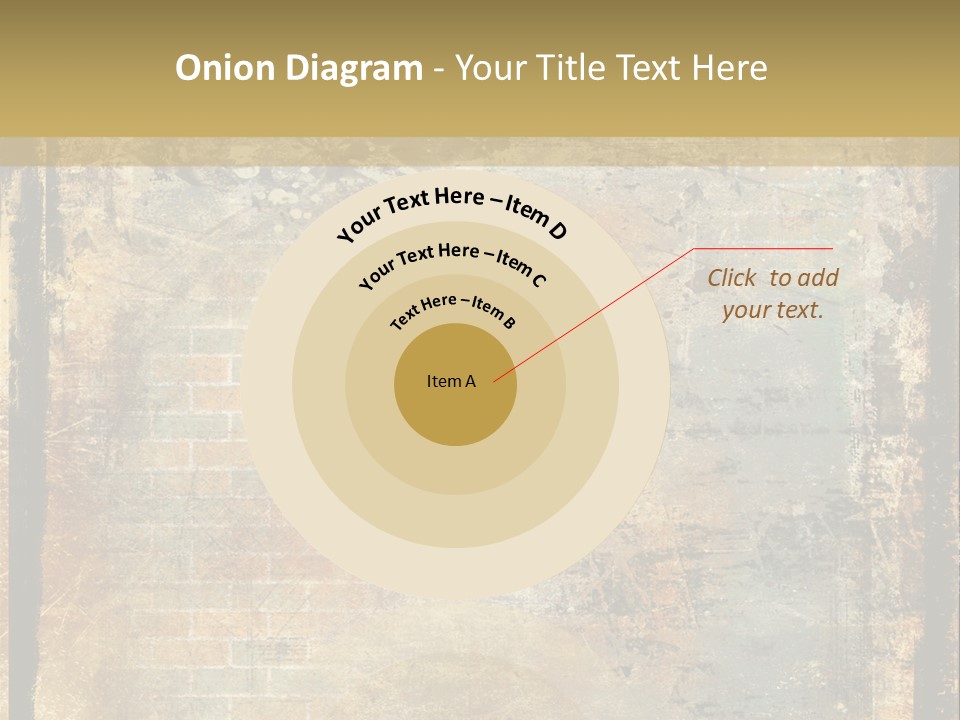 Rustic Burnt Strips PowerPoint Template