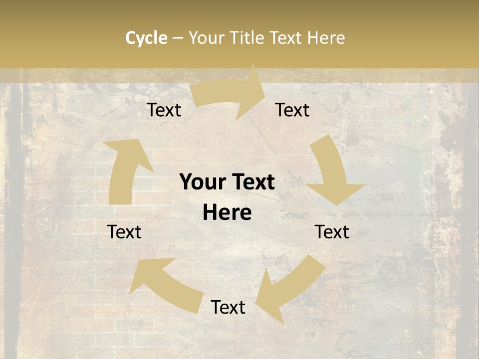 Rustic Burnt Strips PowerPoint Template