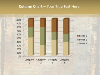 Rustic Burnt Strips PowerPoint Template