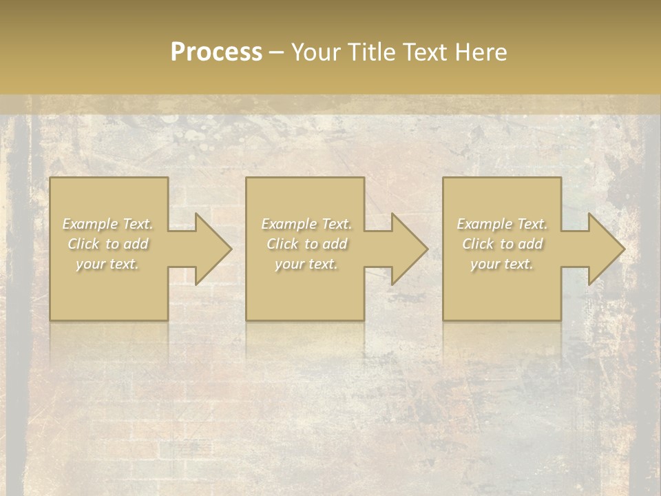 Rustic Burnt Strips PowerPoint Template