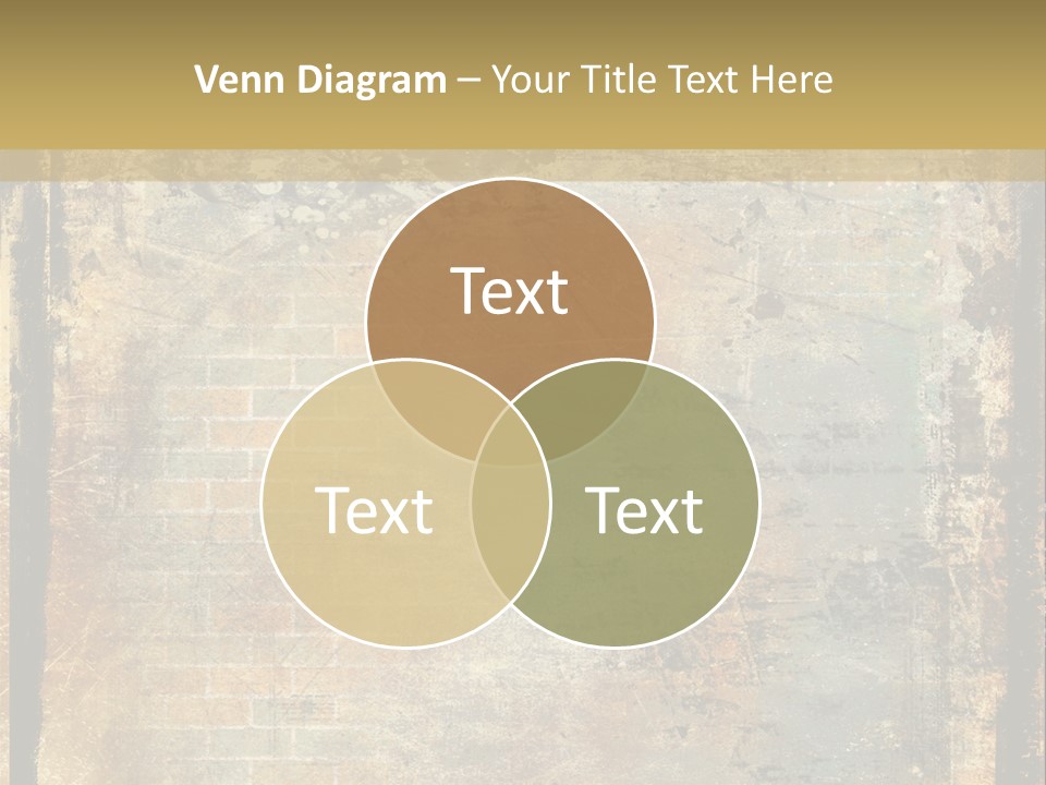 Rustic Burnt Strips PowerPoint Template