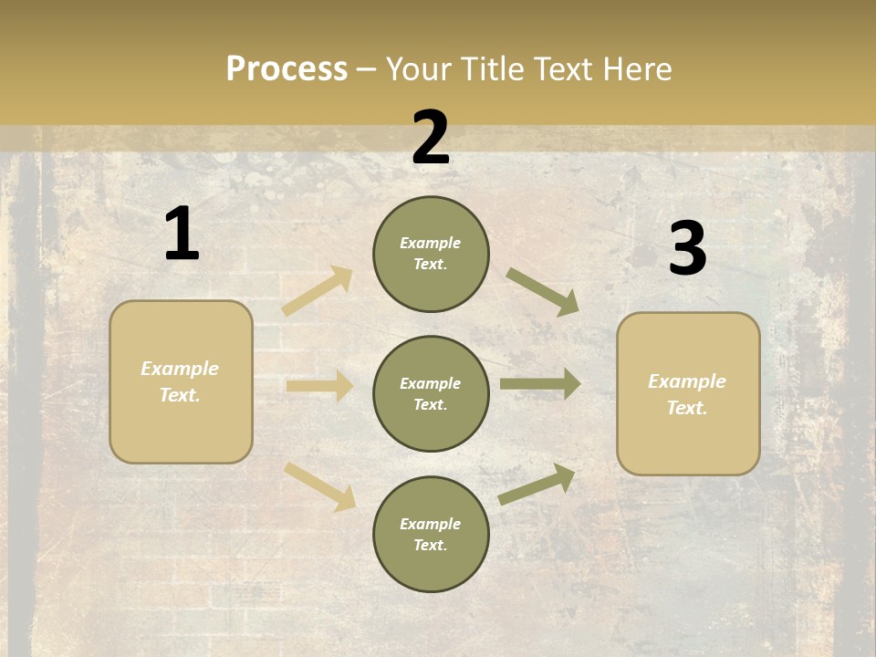 Rustic Burnt Strips PowerPoint Template