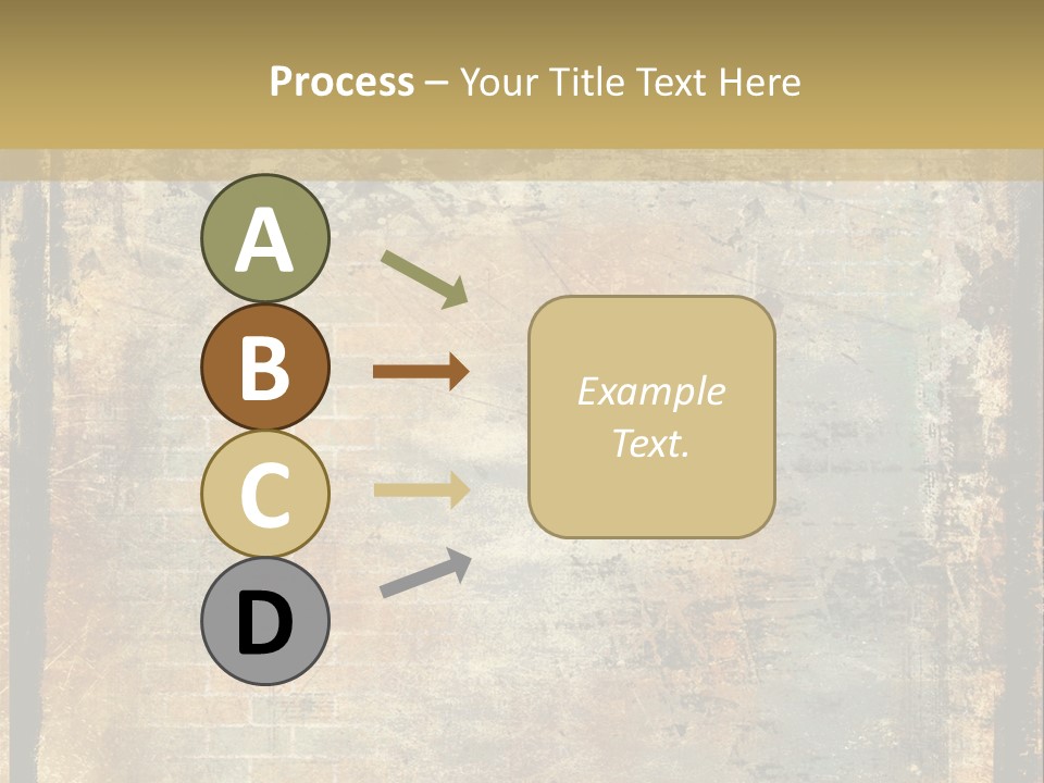 Rustic Burnt Strips PowerPoint Template
