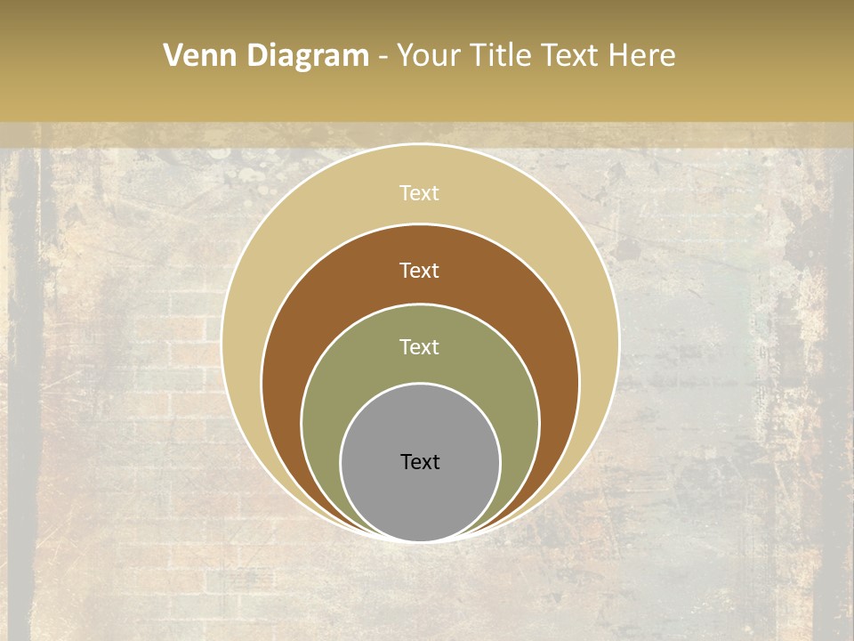 Rustic Burnt Strips PowerPoint Template