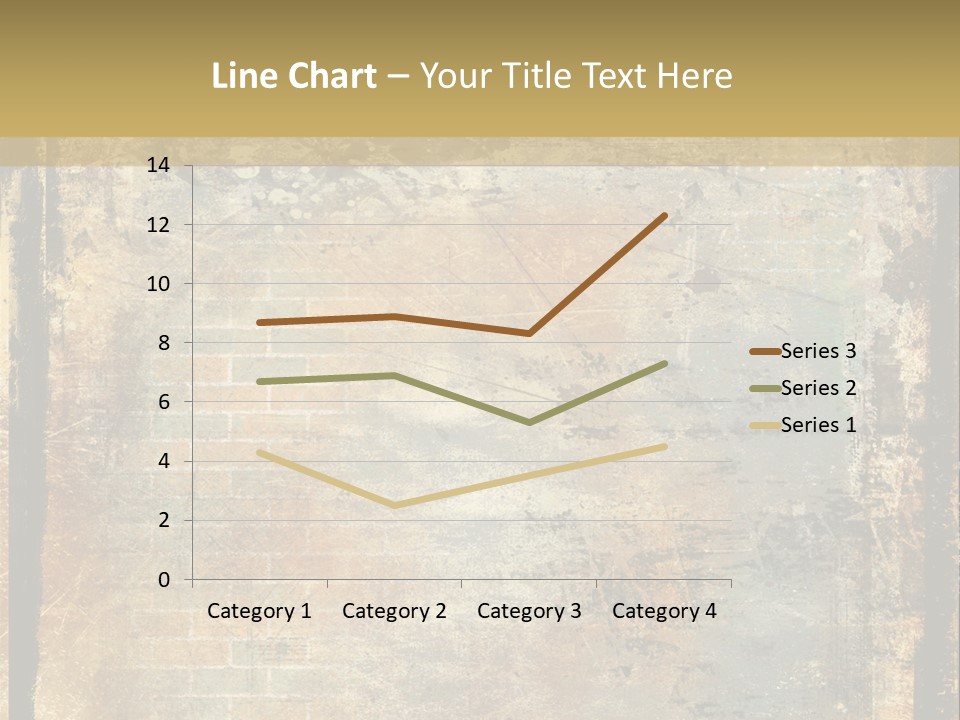 Rustic Burnt Strips PowerPoint Template