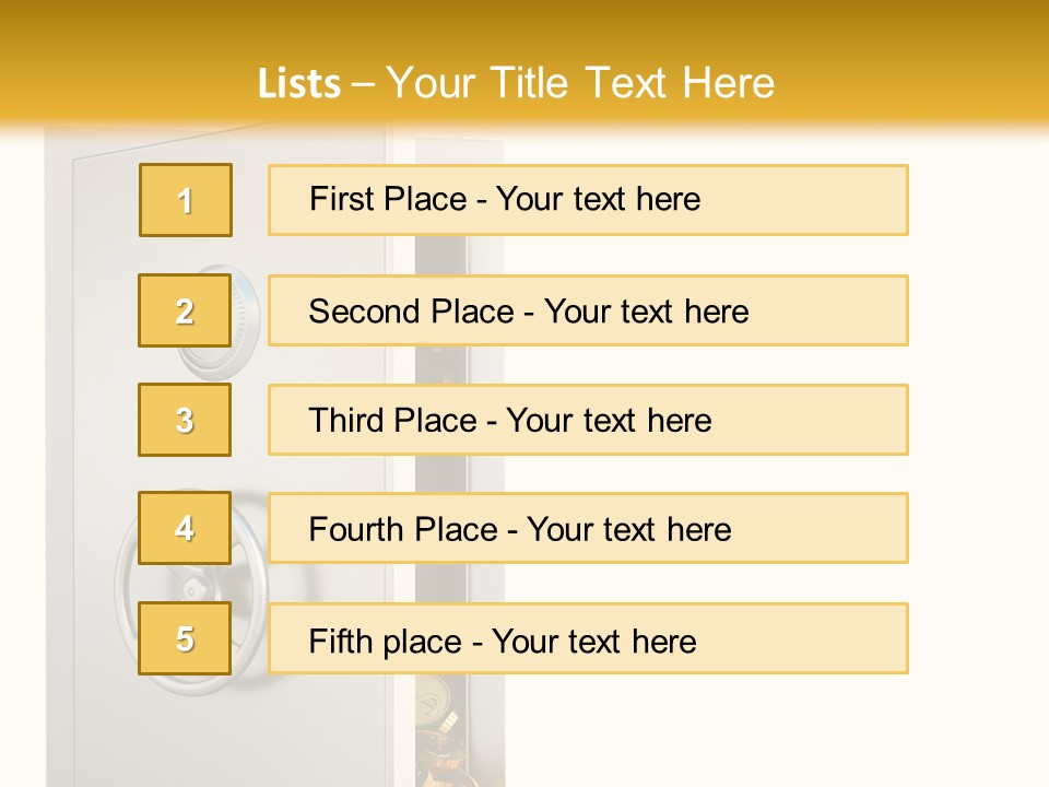 Illustration Symbol Success PowerPoint Template