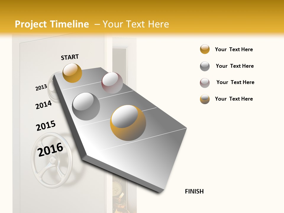 Illustration Symbol Success PowerPoint Template