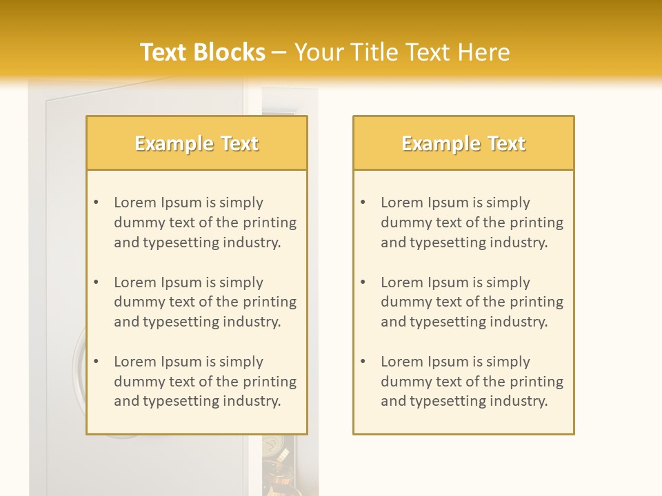 Illustration Symbol Success PowerPoint Template
