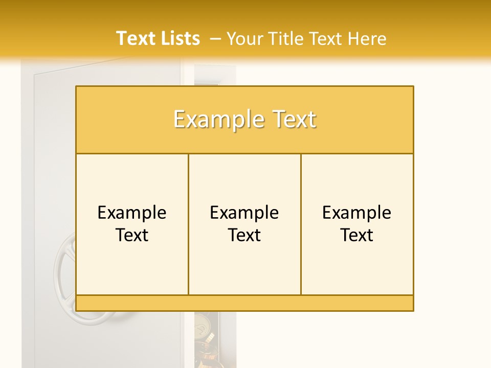 Illustration Symbol Success PowerPoint Template