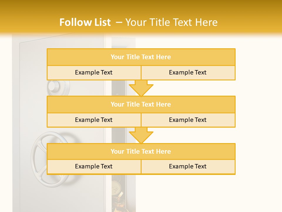 Illustration Symbol Success PowerPoint Template