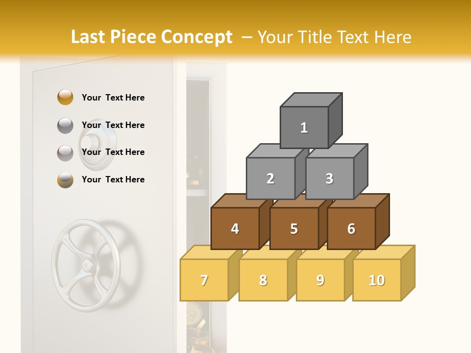 Illustration Symbol Success PowerPoint Template