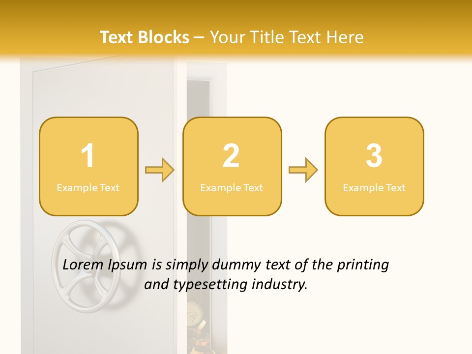 Illustration Symbol Success PowerPoint Template
