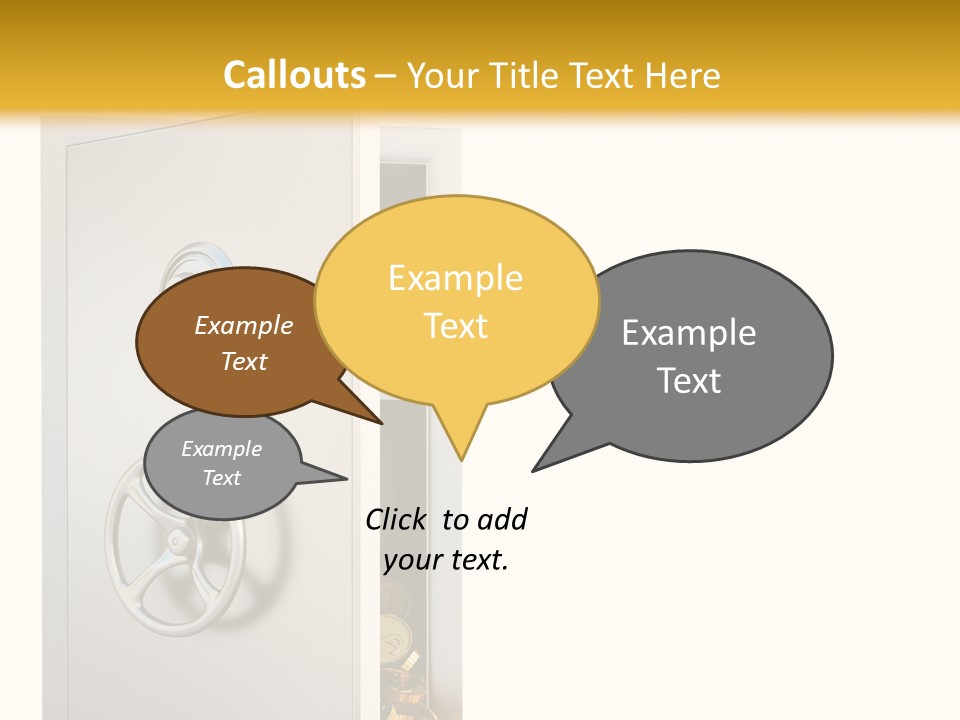 Illustration Symbol Success PowerPoint Template