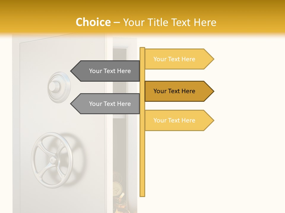 Illustration Symbol Success PowerPoint Template