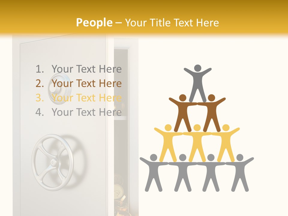 Illustration Symbol Success PowerPoint Template