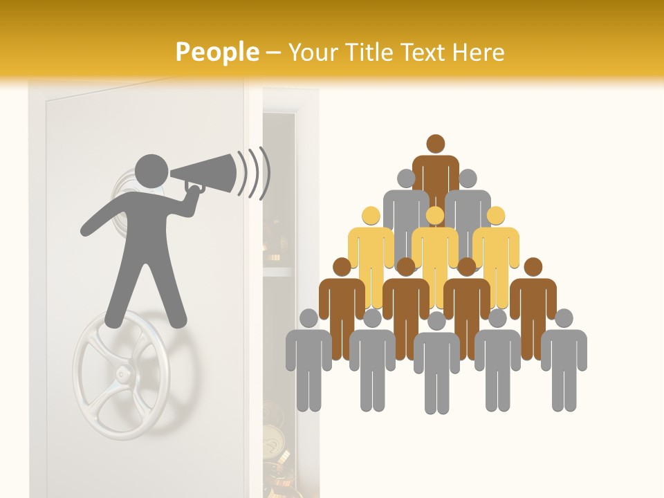 Illustration Symbol Success PowerPoint Template