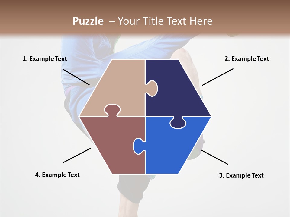 Rapper Pose Performer PowerPoint Template