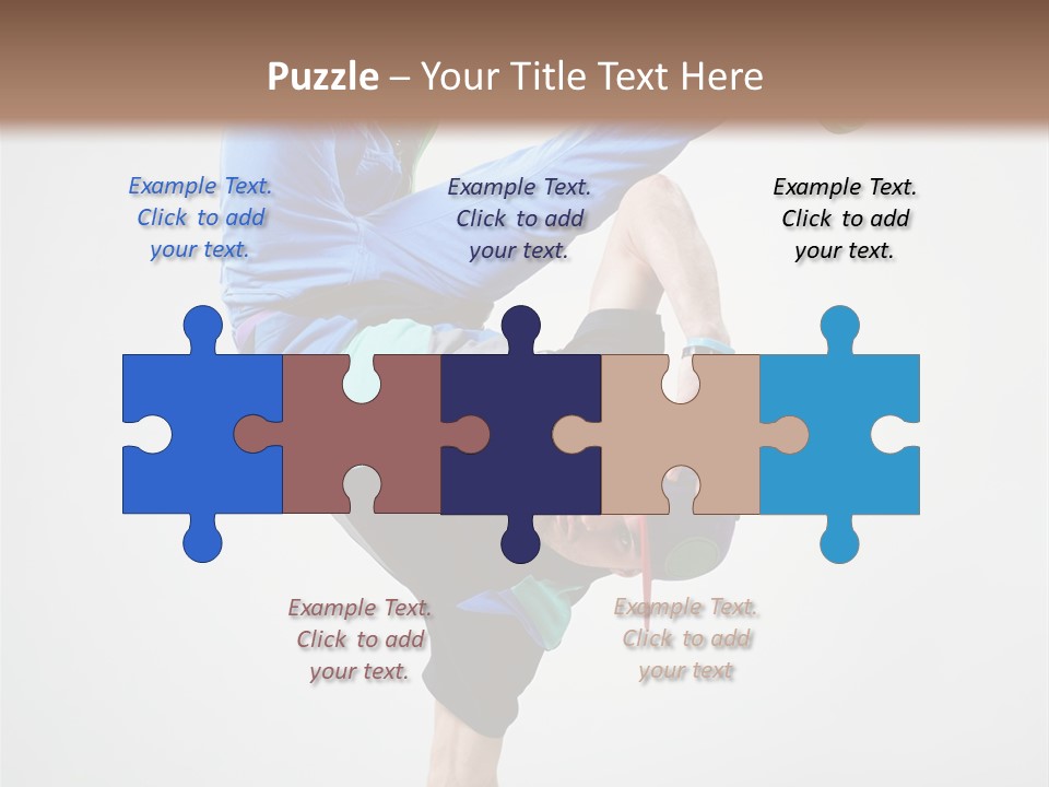 Rapper Pose Performer PowerPoint Template