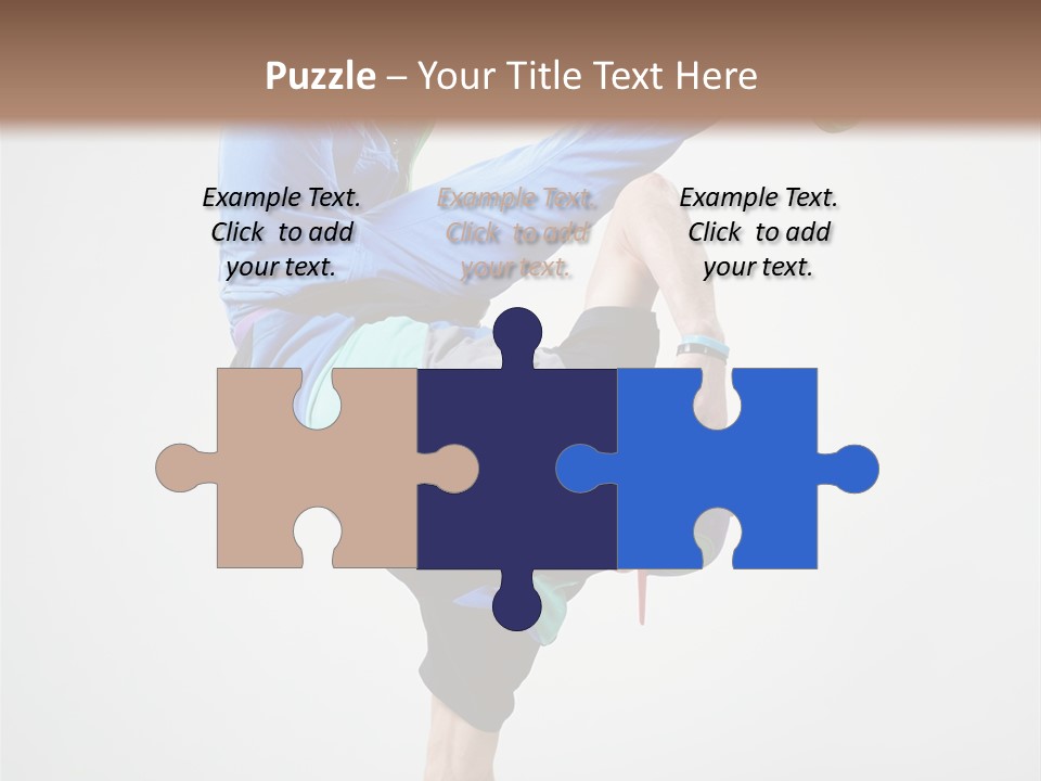 Rapper Pose Performer PowerPoint Template