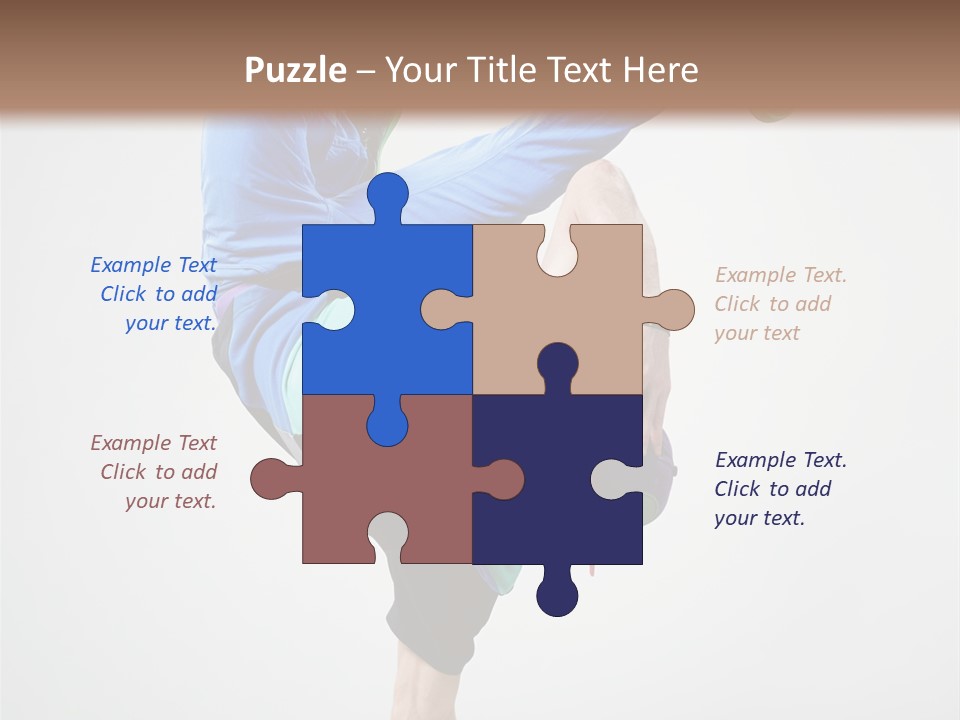 Rapper Pose Performer PowerPoint Template