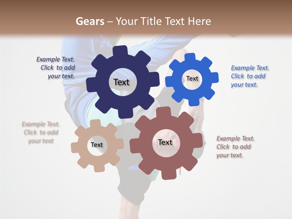 Rapper Pose Performer PowerPoint Template